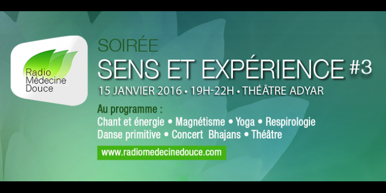 Sens & Expérience : Troisième édition !